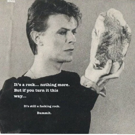 🗿 Стикер «David Bowie» для Telegram