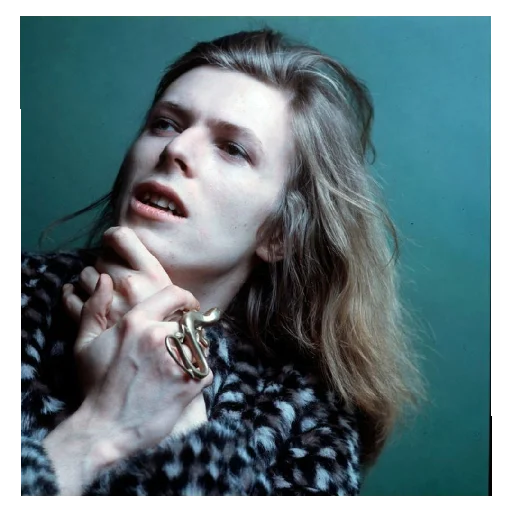 👩 Стикер «David Bowie» для Telegram