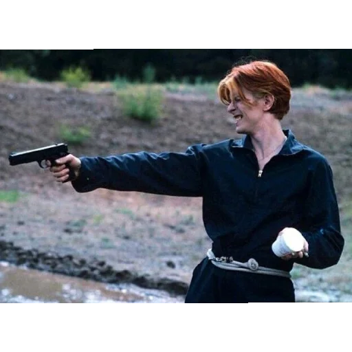 🔫 Стикер «David Bowie» для Telegram