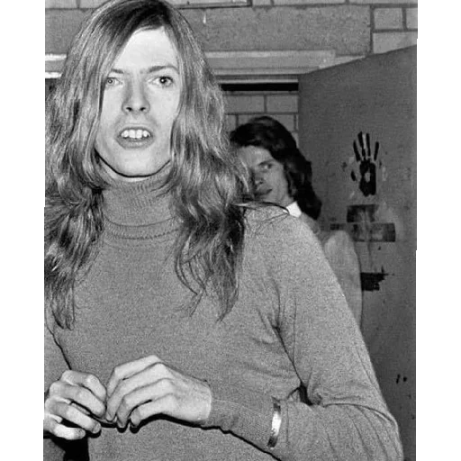 👩 Стикер «David Bowie» для Telegram