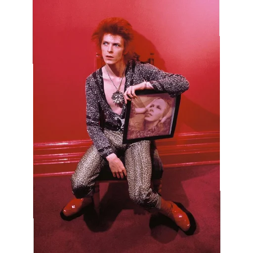 😔 Стикер «David Bowie» для Telegram