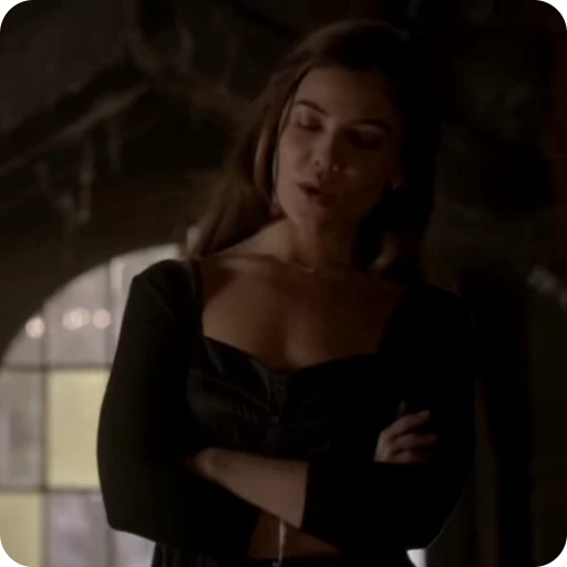 🎄 Стикер «Freya Mikaelson» для Telegram