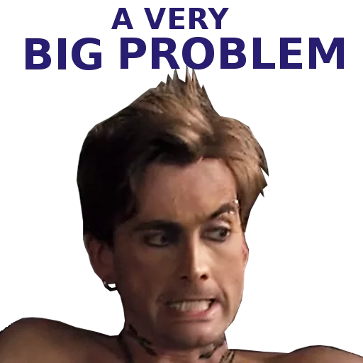 😓 Стикер «David Tennant» для Telegram