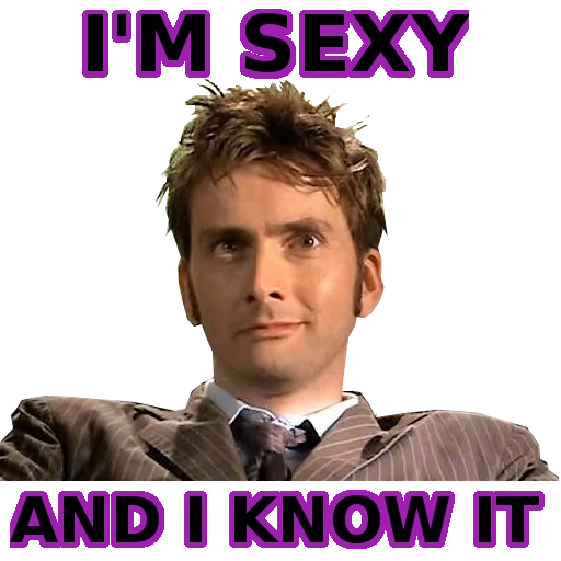 😏 Стикер «David Tennant» для Telegram