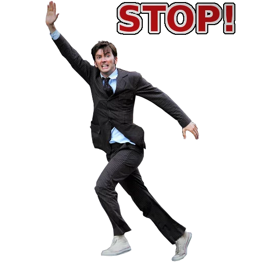 ✋ Стикер «David Tennant» для Telegram