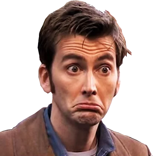 😳 Стикер «David Tennant» для Telegram