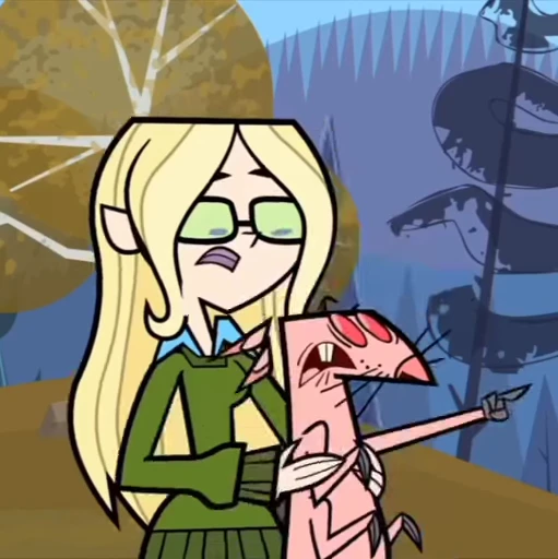 💛 Стикер «Dawn Total drama» для Telegram