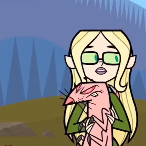 💛 Стикер «Dawn Total drama» для Telegram