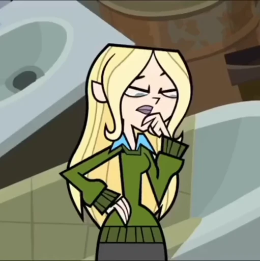 💛 Стикер «Dawn Total drama» для Telegram