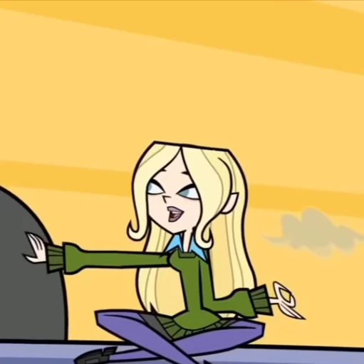 💛 Стикер «Dawn Total drama» для Telegram