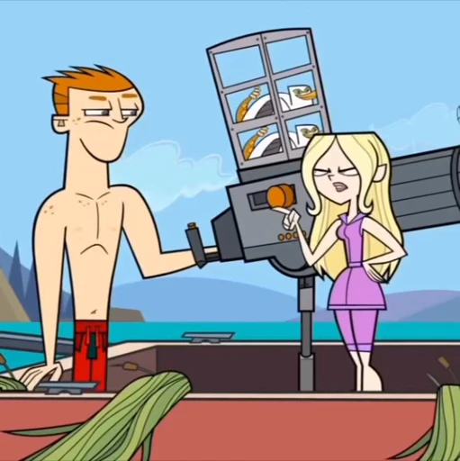 💛 Стикер «Dawn Total drama» для Telegram