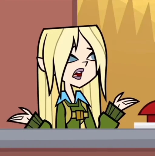 💛 Стикер «Dawn Total drama» для Telegram