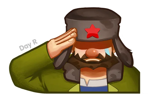 Стикерпак Day R survival rus для Telegram