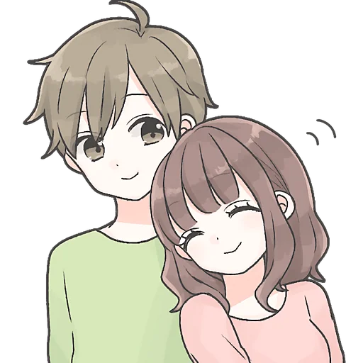 ☺️ Стикер «Ты и я» для Telegram