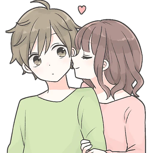 😘 Стикер «Ты и я» для Telegram