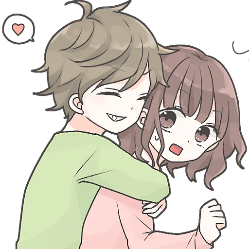 🤗 Стикер «Ты и я» для Telegram