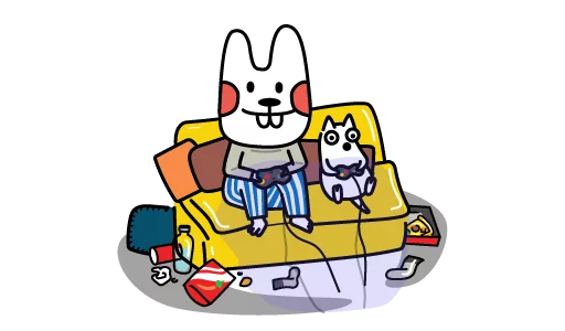 🛋 Стикер «Day in the Life» для Telegram