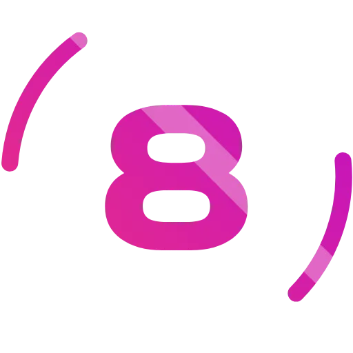 Стикер 35 ⚧ Анимированный набор эмоджи со шрифтом - латиница и цифры