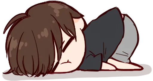 😴 Стикер «Дэйс-кун» для Telegram