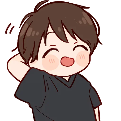 ☺️ Стикер «Дэйс-кун» для Telegram
