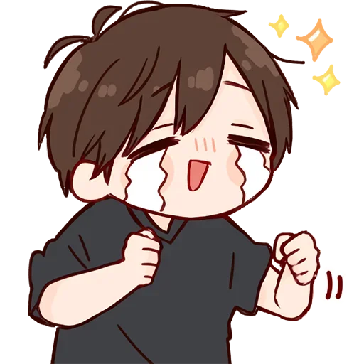😭 Стикер «Дэйс-кун» для Telegram