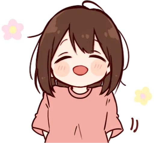 ☺️ Стикер «Дэйс–тян» для Telegram