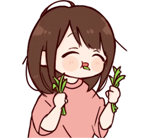 😋 Стикер «Дэйс–тян» для Telegram