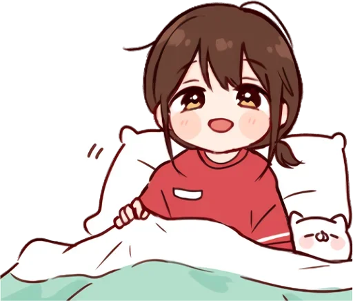 🥰 Стикер «Дэйс–тян» для Telegram