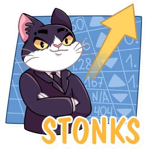 🚀 Стикер «Кот Дайвинчика» для Telegram