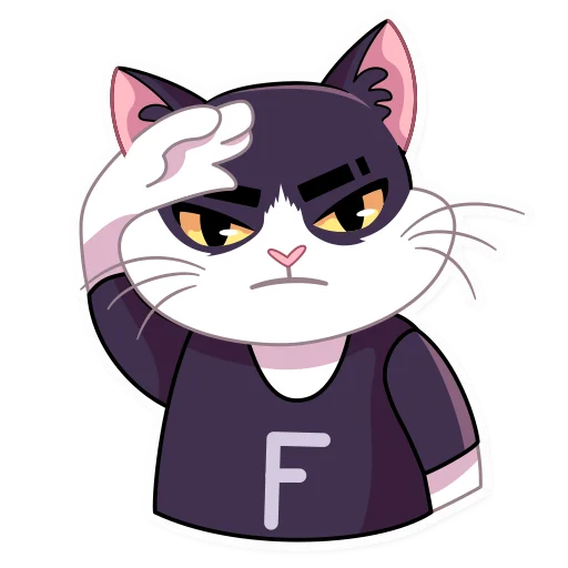 👊 Стикер «Кот Дайвинчика» для Telegram