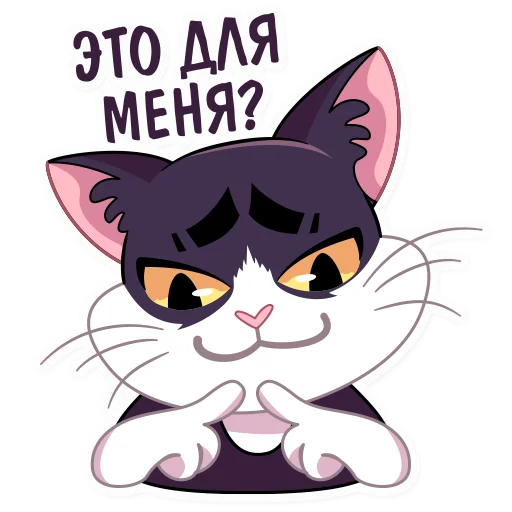 🥺 Стикер «Кот Дайвинчика» для Telegram