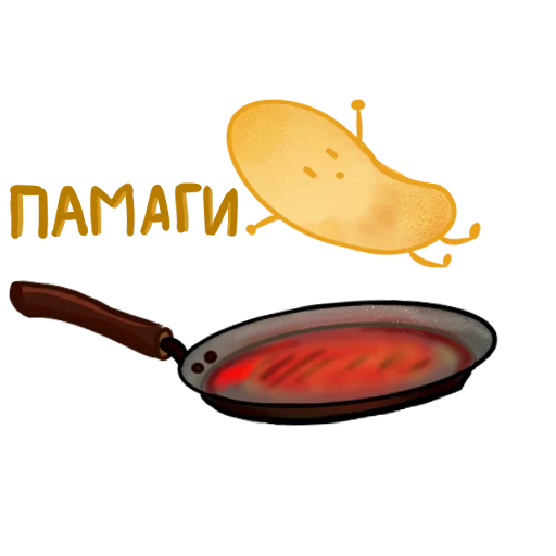 🥲 Стикер «блинчики» для Telegram