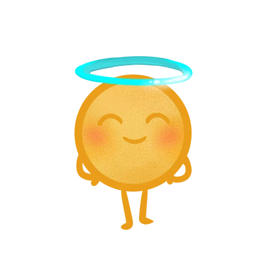 😇 Стикер «блинчики» для Telegram