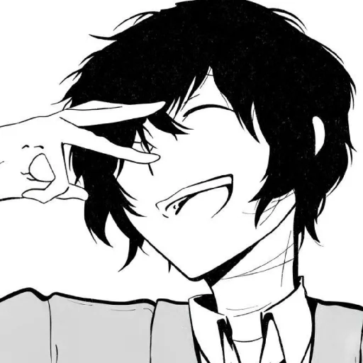 😂 Стикер «Dazai» для Telegram