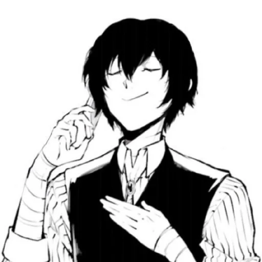 🙂 Стикер «Dazai» для Telegram