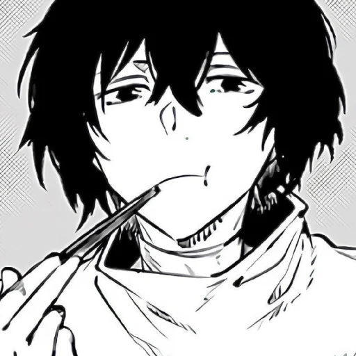 😐 Стикер «Dazai» для Telegram