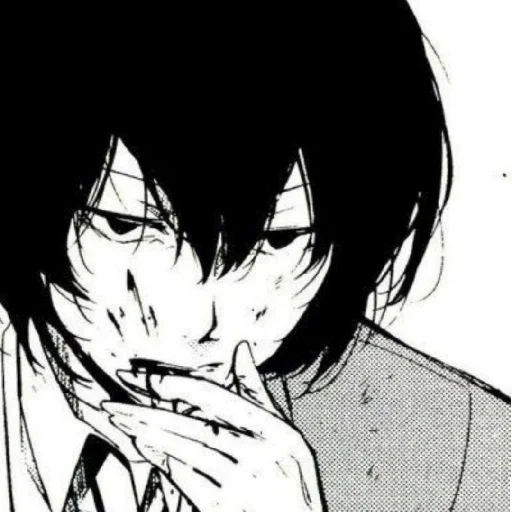 😒 Стикер «Dazai» для Telegram