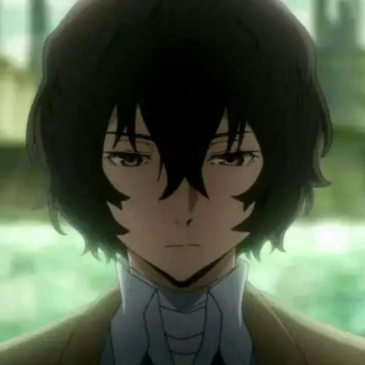🤨 Стикер «Dazai from anime "Bungo Stray Dogs"» для Telegram