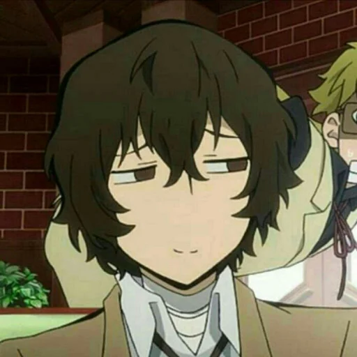 😏 Стикер «Dazai from anime "Bungo Stray Dogs"» для Telegram