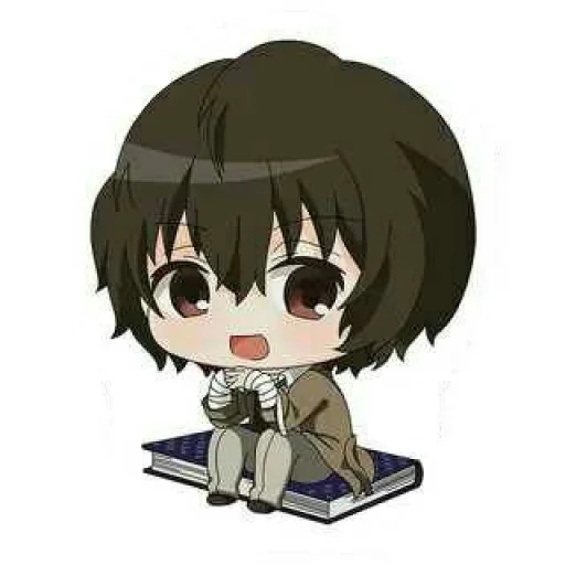 📔 Стикер «Dazai from anime "Bungo Stray Dogs"» для Telegram