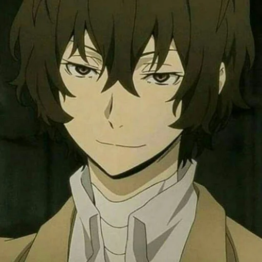 😏 Стикер «Dazai from anime "Bungo Stray Dogs"» для Telegram