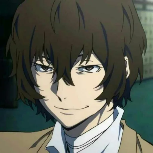 😏 Стикер «Dazai from anime "Bungo Stray Dogs"» для Telegram