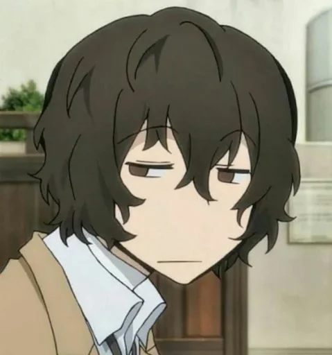 Стикерпак Dazai from anime "Bungo Stray Dogs" для Telegram