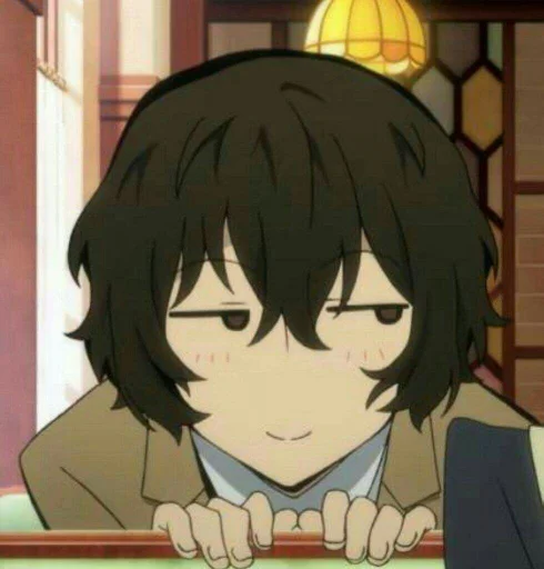 🙃 Стикер «Dazai from anime "Bungo Stray Dogs"» для Telegram