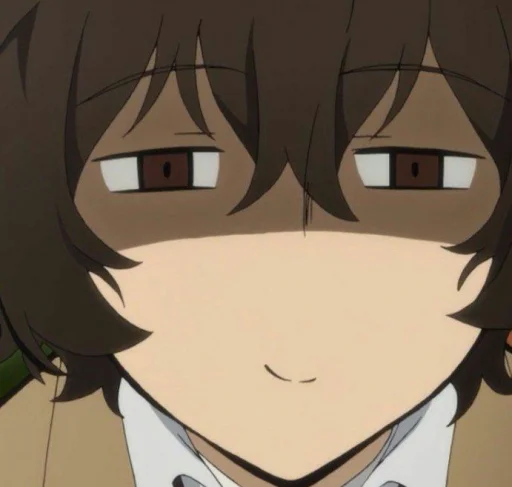 😏 Стикер «Dazai from anime "Bungo Stray Dogs"» для Telegram