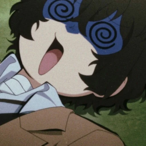 😨 Стикер «Dazai from anime "Bungo Stray Dogs"» для Telegram