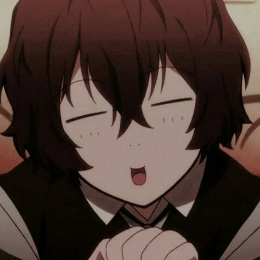 😊 Стикер «Dazai from anime "Bungo Stray Dogs"» для Telegram