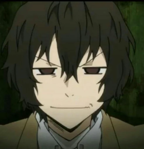 😏 Стикер «Dazai from anime "Bungo Stray Dogs"» для Telegram