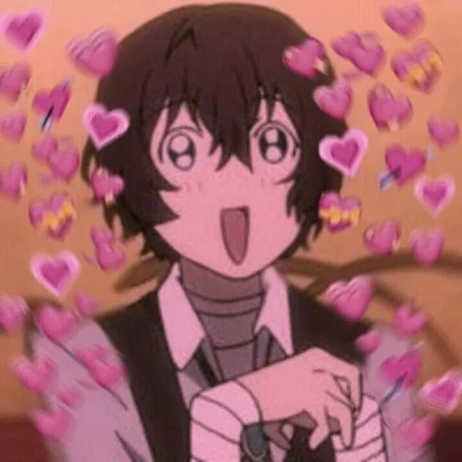 😍 Стикер «Dazai from anime "Bungo Stray Dogs"» для Telegram
