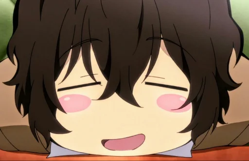 😊 Стикер «Dazai from anime "Bungo Stray Dogs"» для Telegram